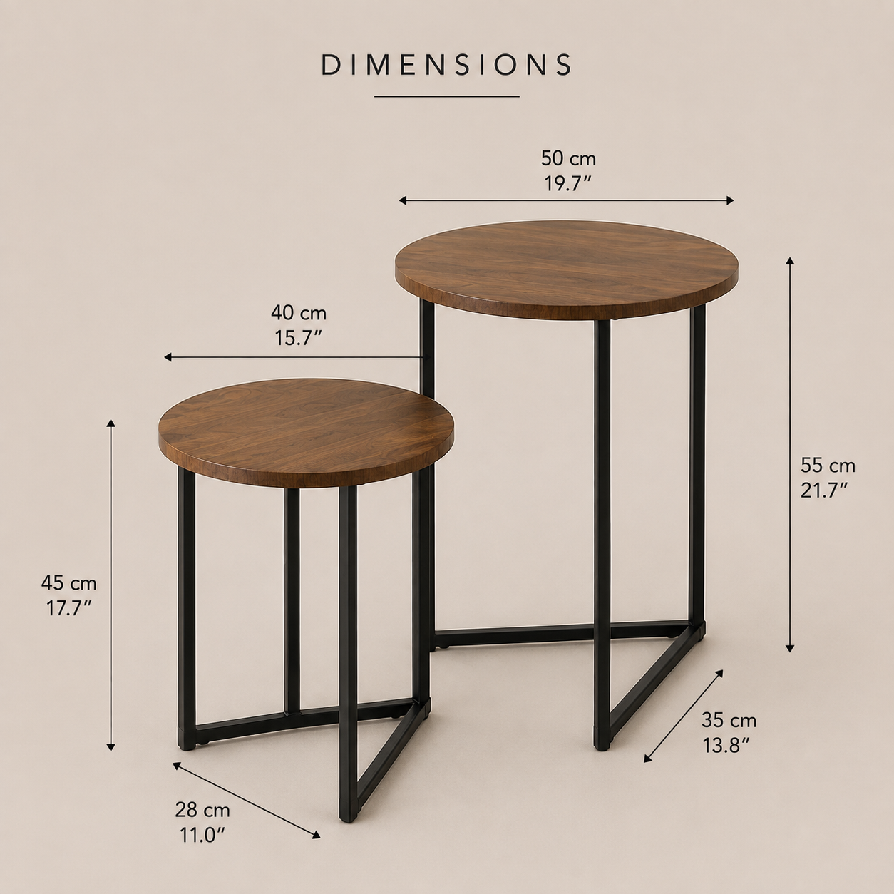 Dune Nesting Tables